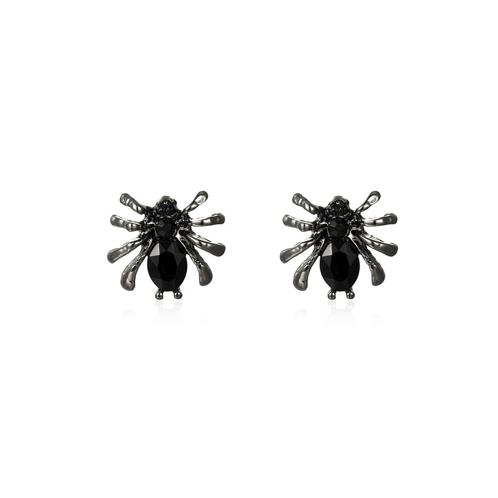 Alloy Funny Fun Ghost Pumpkin Spider Earrings