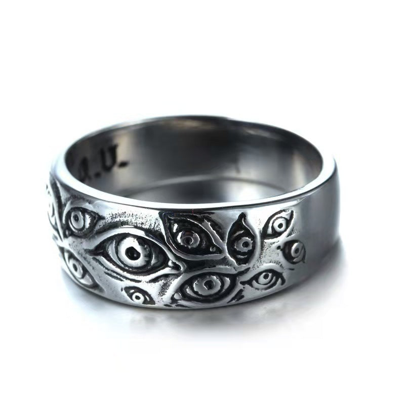 Devil Eye God's Hipster Hip Hop Rings