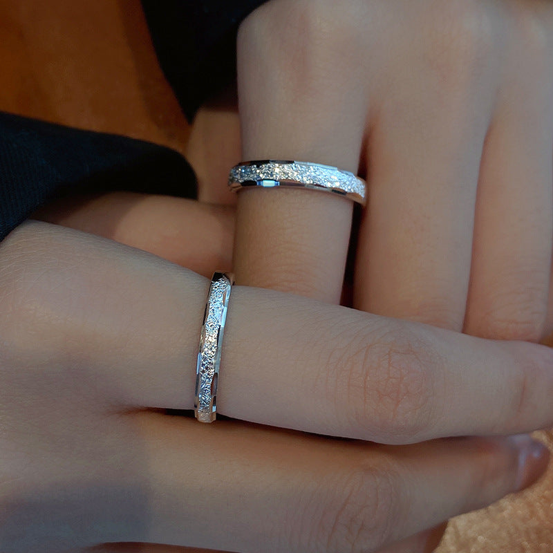 Sense Couple Pair Index Finger Female Simple Rings