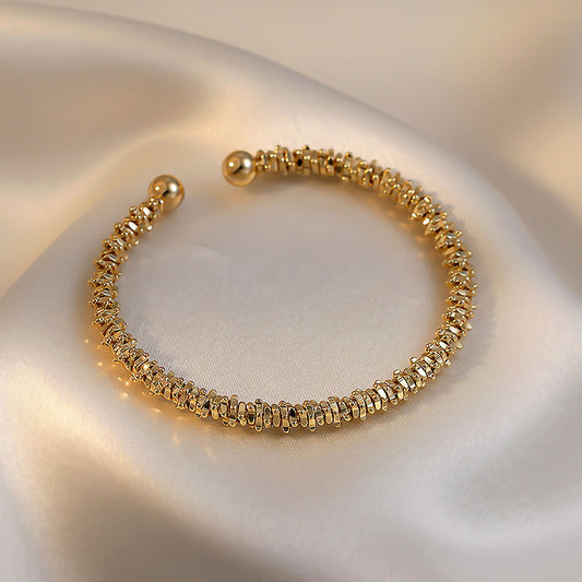 Simple Opening Trendy Style Design Graceful Bracelet