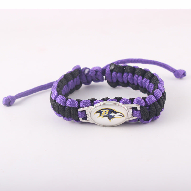 Rugby Team Adjustable Steelers Denim Pirate Bracelets